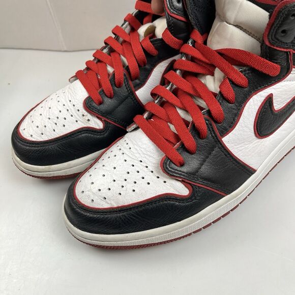 Nike Air Jordan 1 Retro High OG Bloodline Black Red White Mens Sz 11 555088-062 main image 15